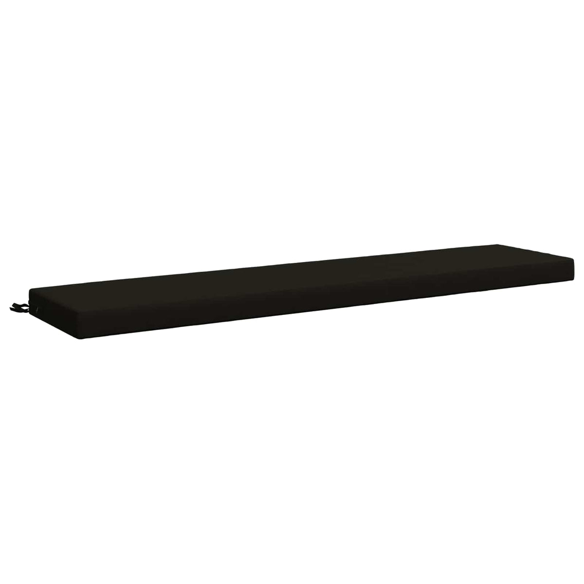 vidaXL 2-Piece Bench Cushions SOEST 2 pcs 100% Polyester Black 4