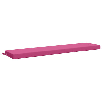 vidaXL 2-Piece Bench Cushions SOEST 2 pcs 100% Polyester Pink 4