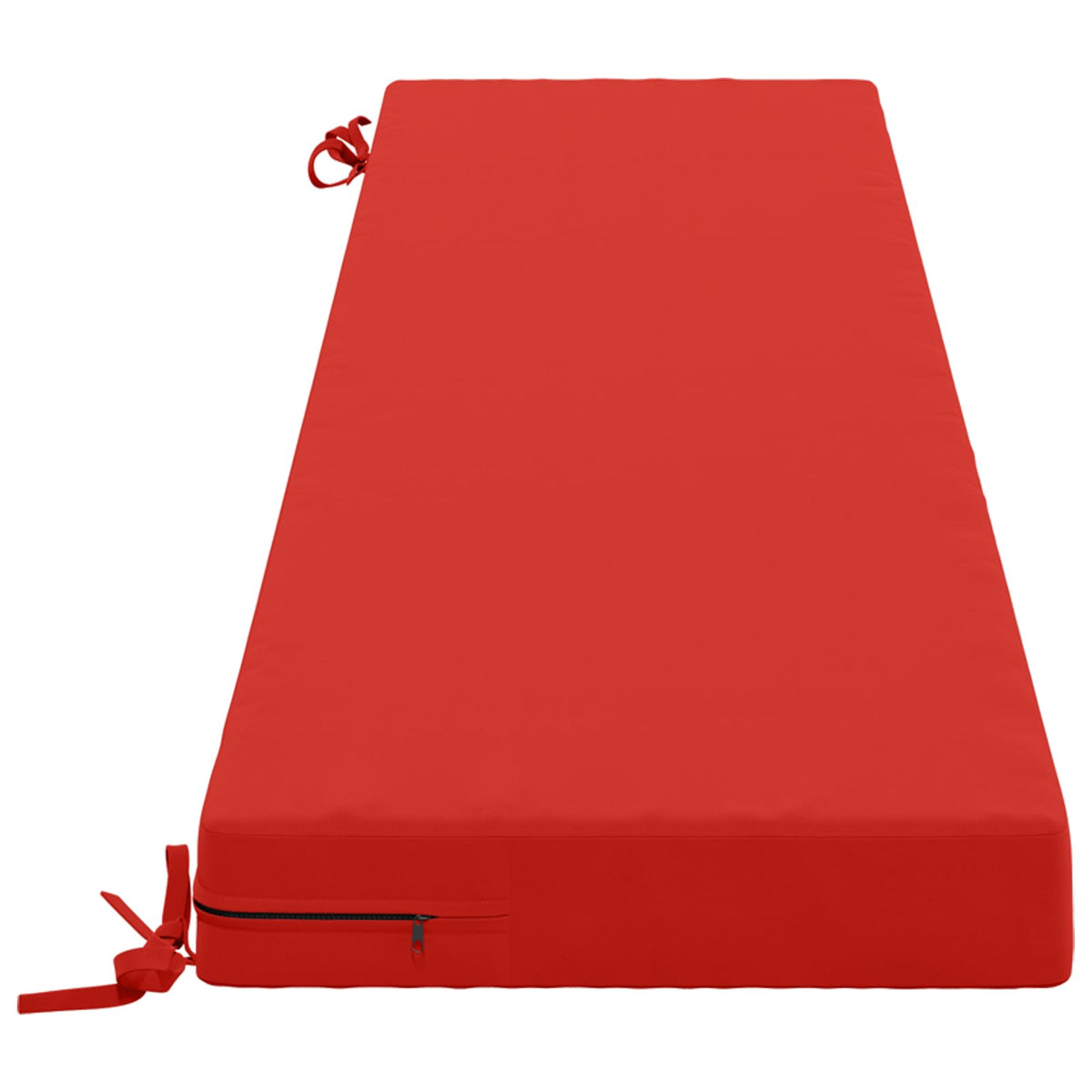 vidaXL 2-Piece Bench Cushions SOEST 2 pcs 100% Polyester Red 5