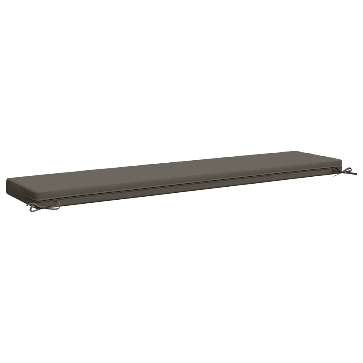 vidaXL 2-Piece Bench Cushions SOEST 2 pcs 100% Polyester Grey 6