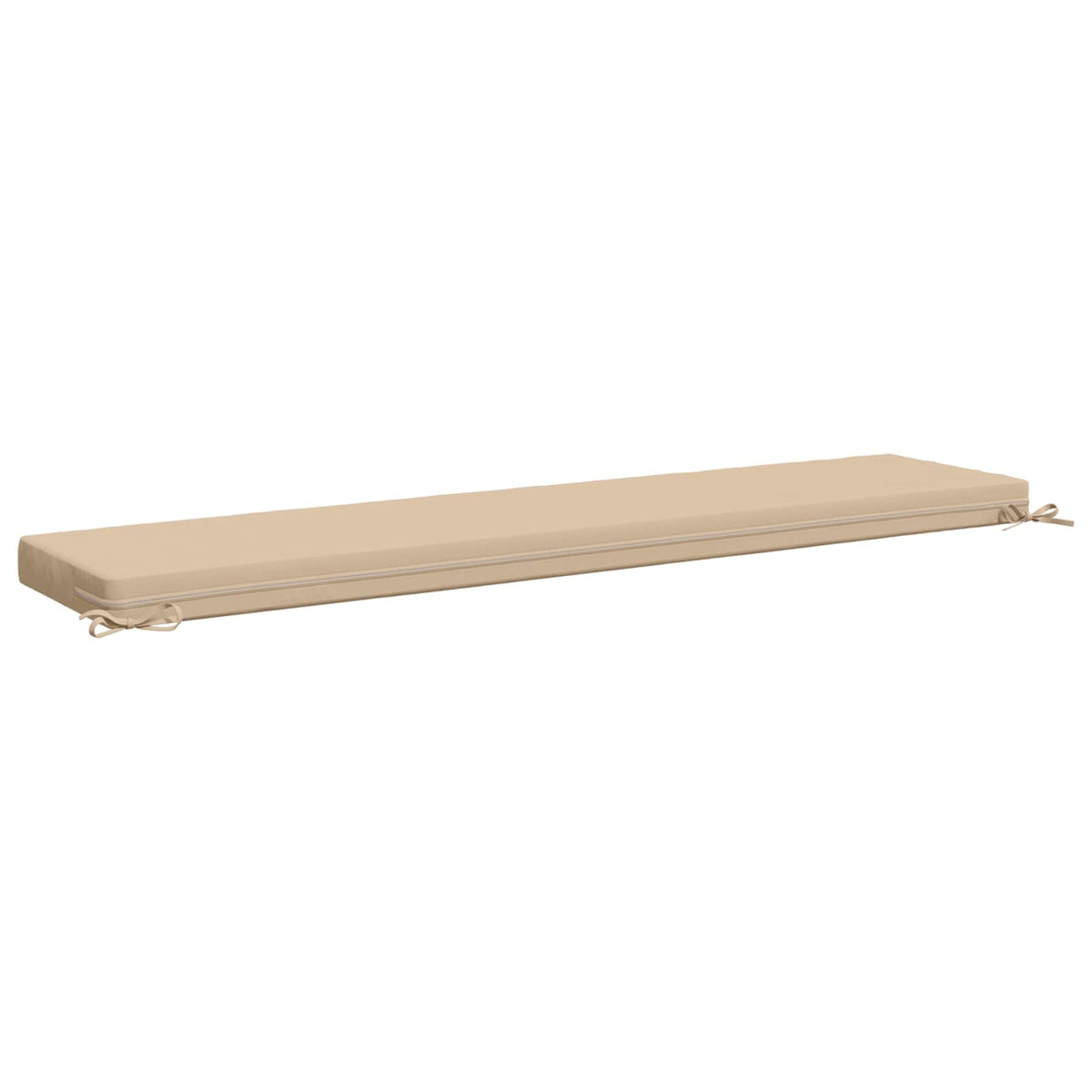 vidaXL 2-Piece Bench Cushions SOEST 2 pcs 100% Polyester Cream 6