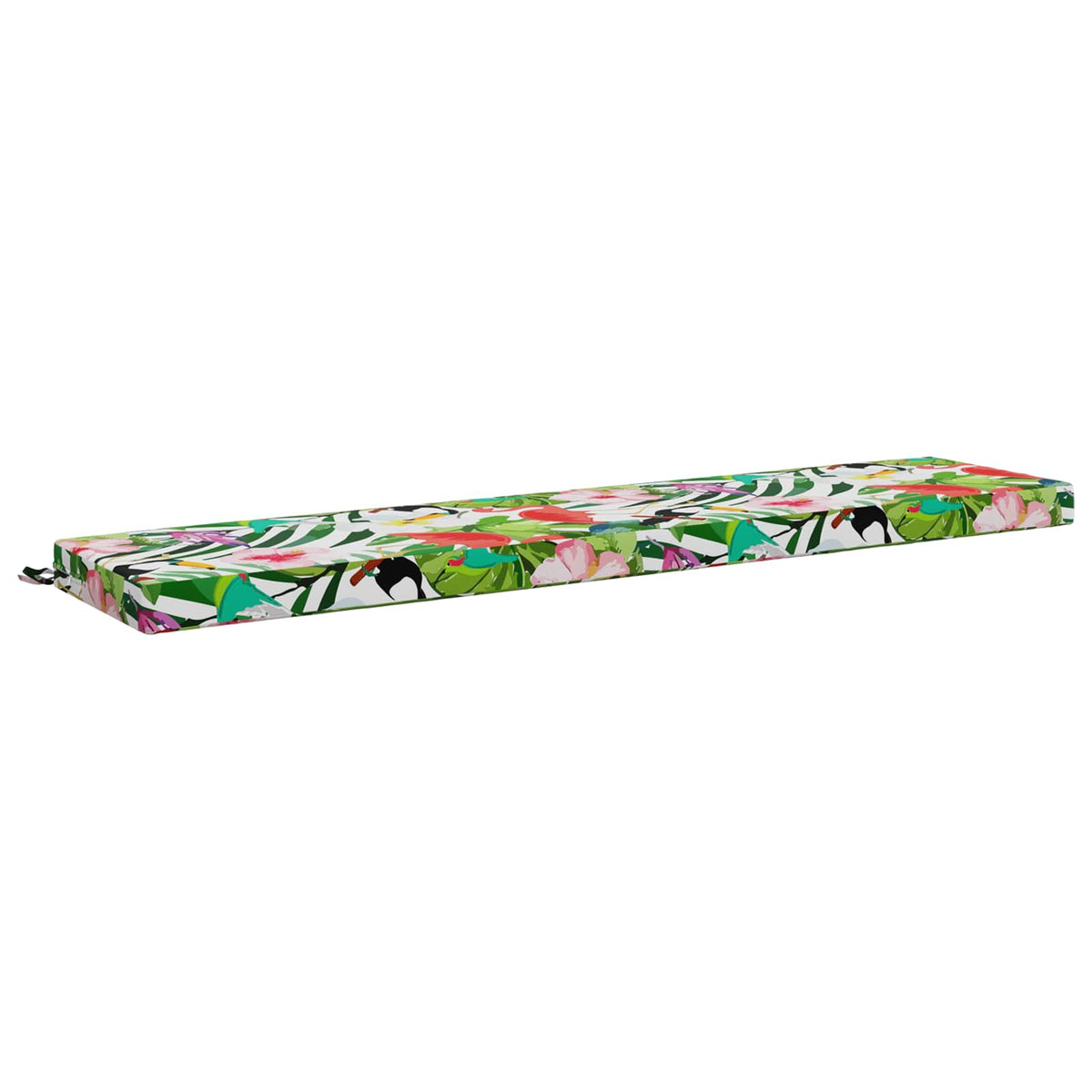 vidaXL 2-Piece Bench Cushions SOEST 2 pcs 100% Polyester Multicolour 4