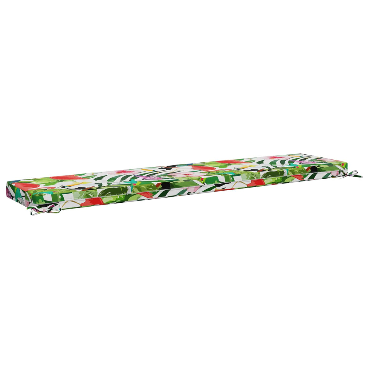 vidaXL 2-Piece Bench Cushions SOEST 2 pcs 100% Polyester Multicolour 6