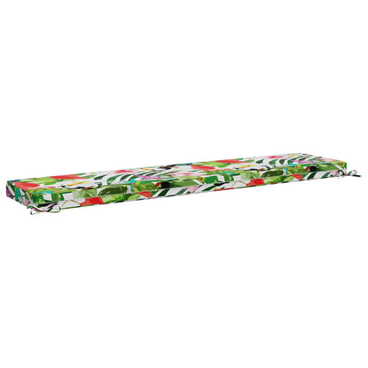vidaXL 2-Piece Bench Cushions SOEST 2 pcs 100% Polyester Multicolour 6