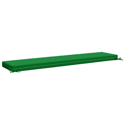 vidaXL 2-Piece Bench Cushions SOEST 2 pcs 100% Polyester Green 6