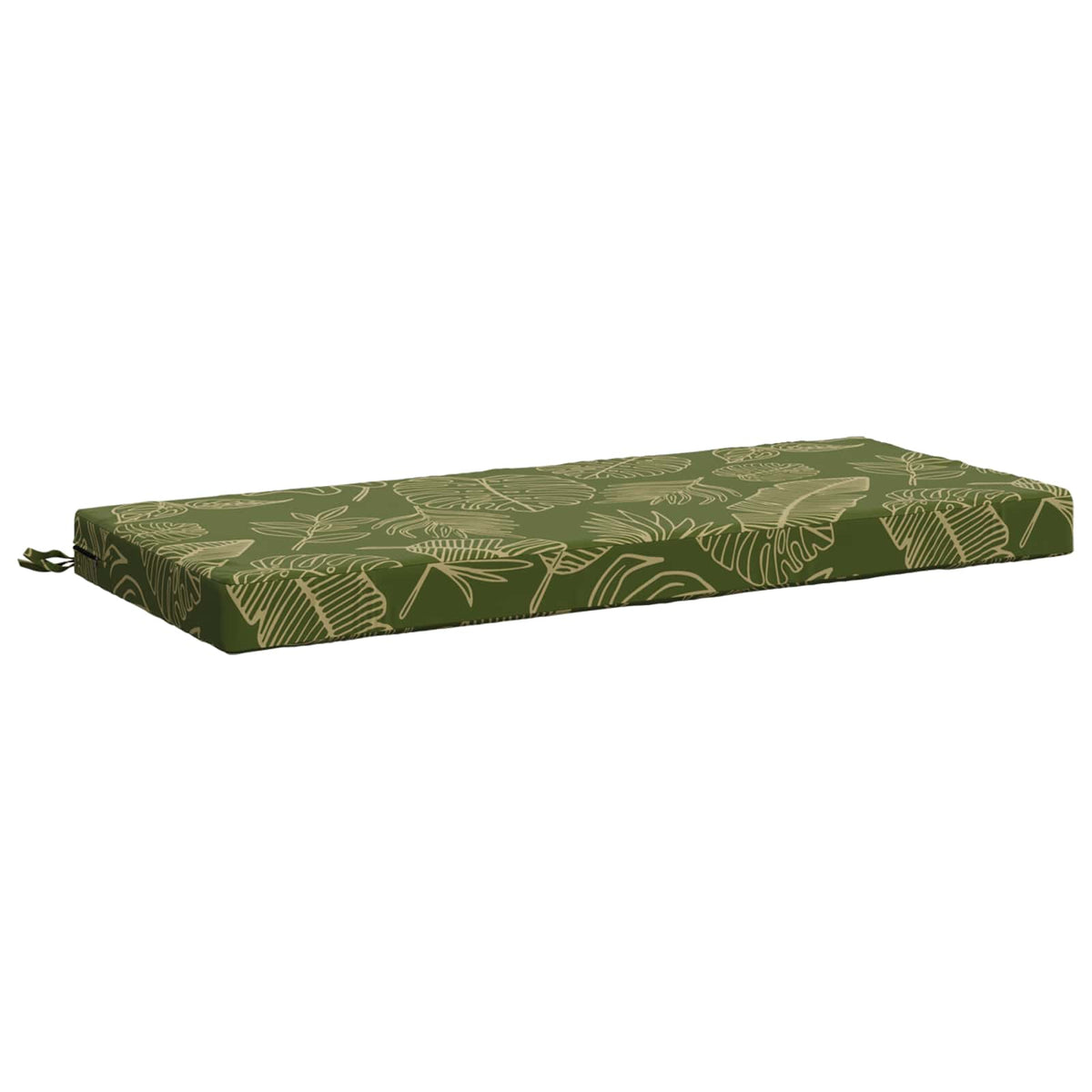vidaXL Bench Cushions SOEST 2 pcs 100% Polyester Leaf Design 4