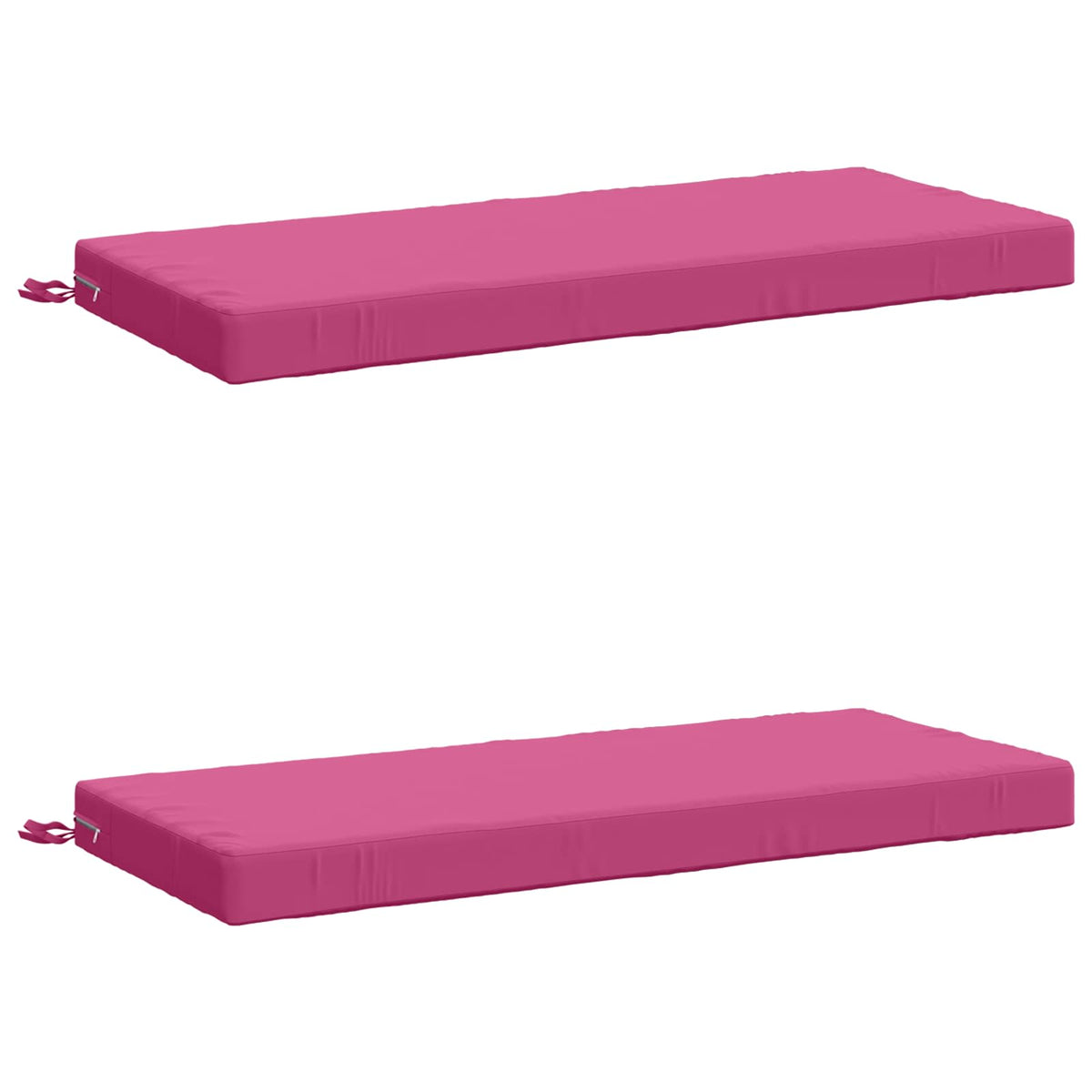 Bench Cushions SOEST 2 pcs 100% Polyester Pink