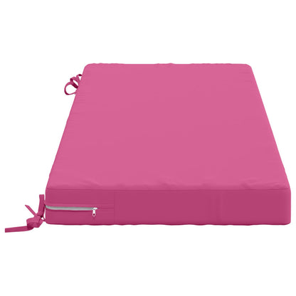 Bench Cushions SOEST 2 pcs 100% Polyester Pink