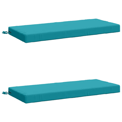 Bench Cushions SOEST Polyester Turquoise
