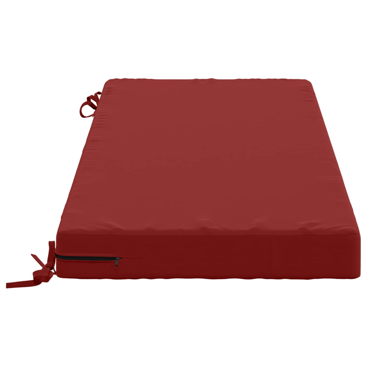 Bench Cushions SOEST 2 pcs 100% Polyester Wine Red