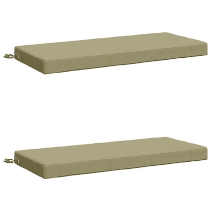 Bench Cushions SOEST Polyester Light Green