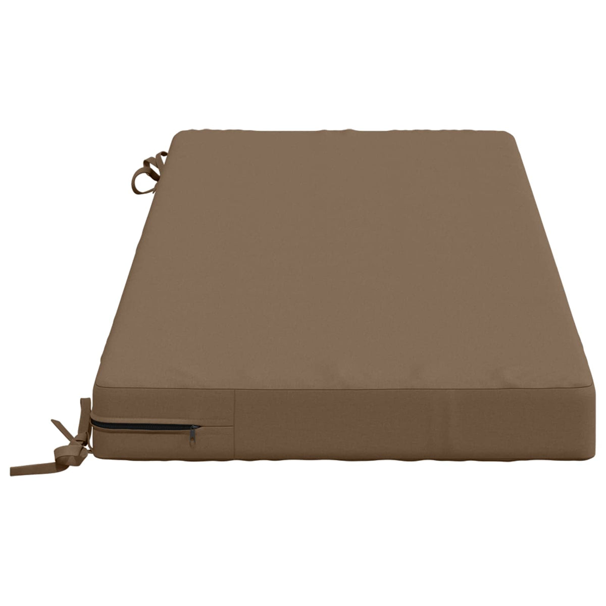 Bench Cushions SOEST 2 pcs 100% Polyester Taupe