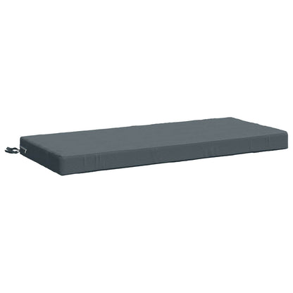 vidaXL Bench Cushions SOEST 2 pcs 100% Polyester Blue 120 x 50 x 8 cm 4
