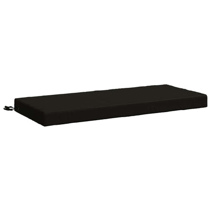 Bench Cushions SOEST 2 pcs 100% Polyester Black