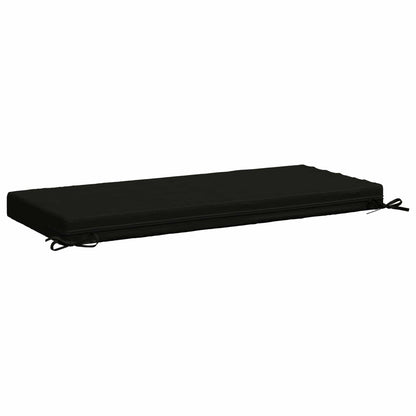 Bench Cushions SOEST 2 pcs 100% Polyester Black