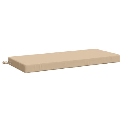 Bench Cushions SOEST 2 pcs 100% Polyester Cream