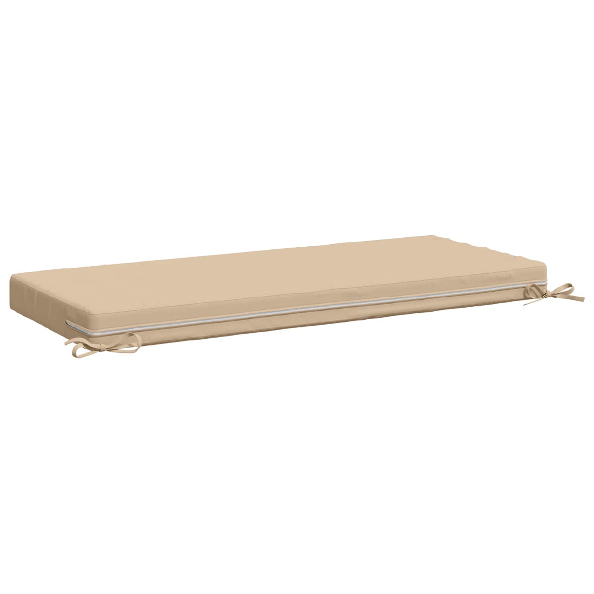 Bench Cushions SOEST 2 pcs 100% Polyester Cream