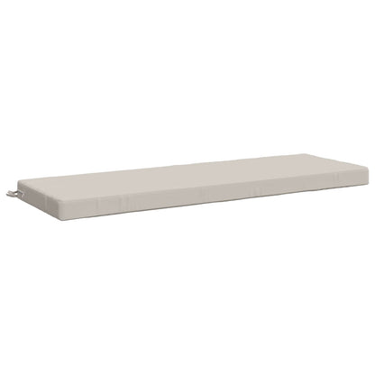 vidaXL 2-Piece Bench Cushions SOEST 2 pcs 100% Polyester White 4