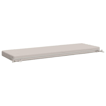 vidaXL 2-Piece Bench Cushions SOEST 2 pcs 100% Polyester White 6