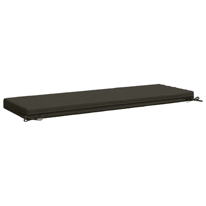 vidaXL 2-Piece Bench Cushions SOEST 2 pcs 100% Polyester Anthracite 6