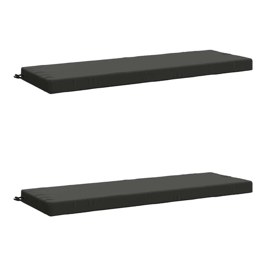 Bench Cushions SOEST Polyester Depth Height Width Anthracite