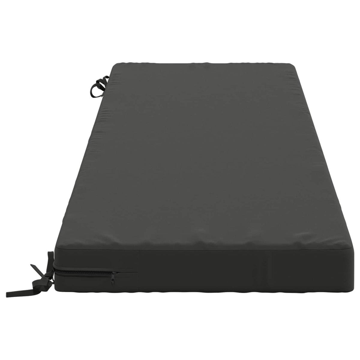 vidaXL 2-Piece Bench Cushions SOEST 2 pcs 100% Polyester Anthracite 5