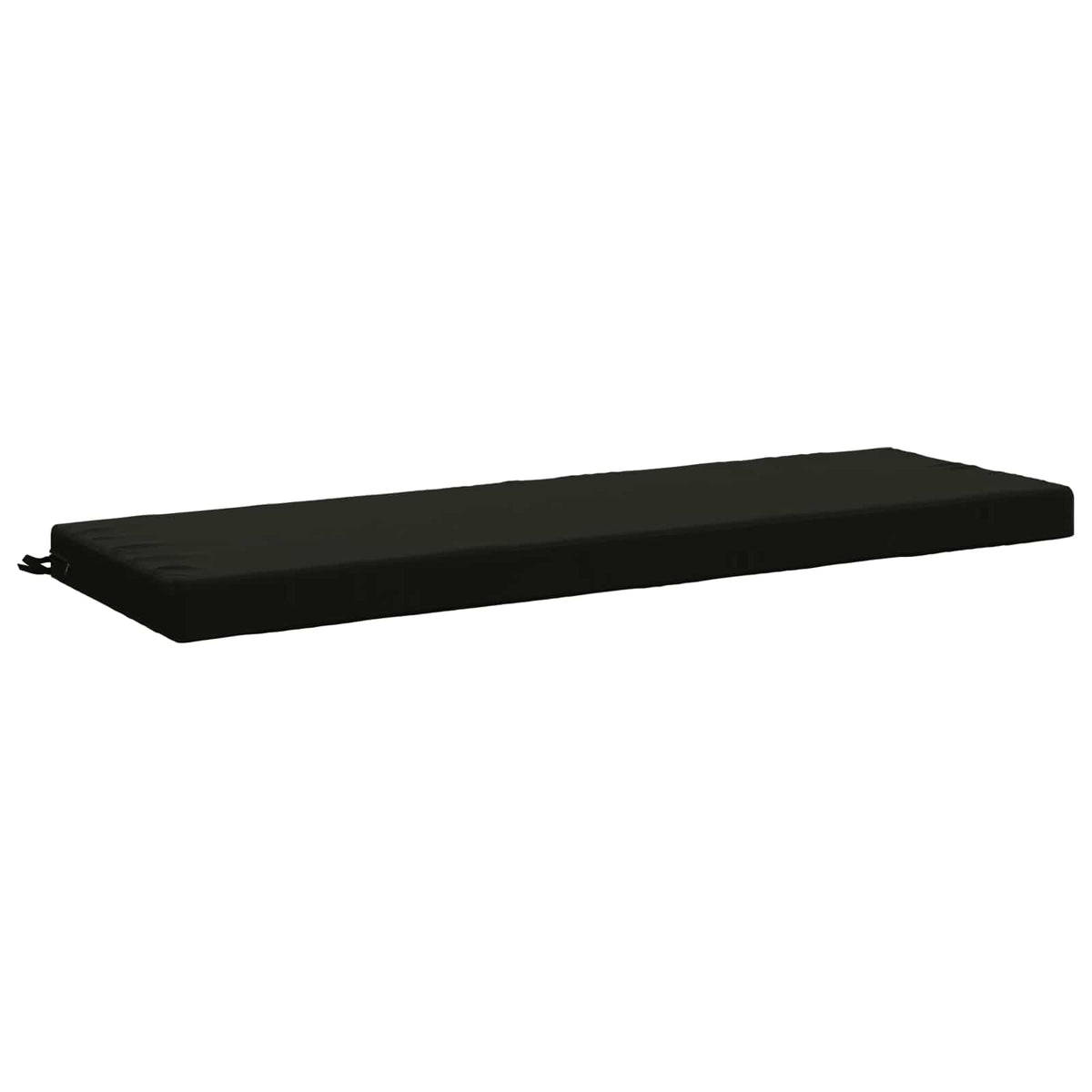 vidaXL 2-Piece Bench Cushions SOEST 2 pcs 100% Polyester Black 4