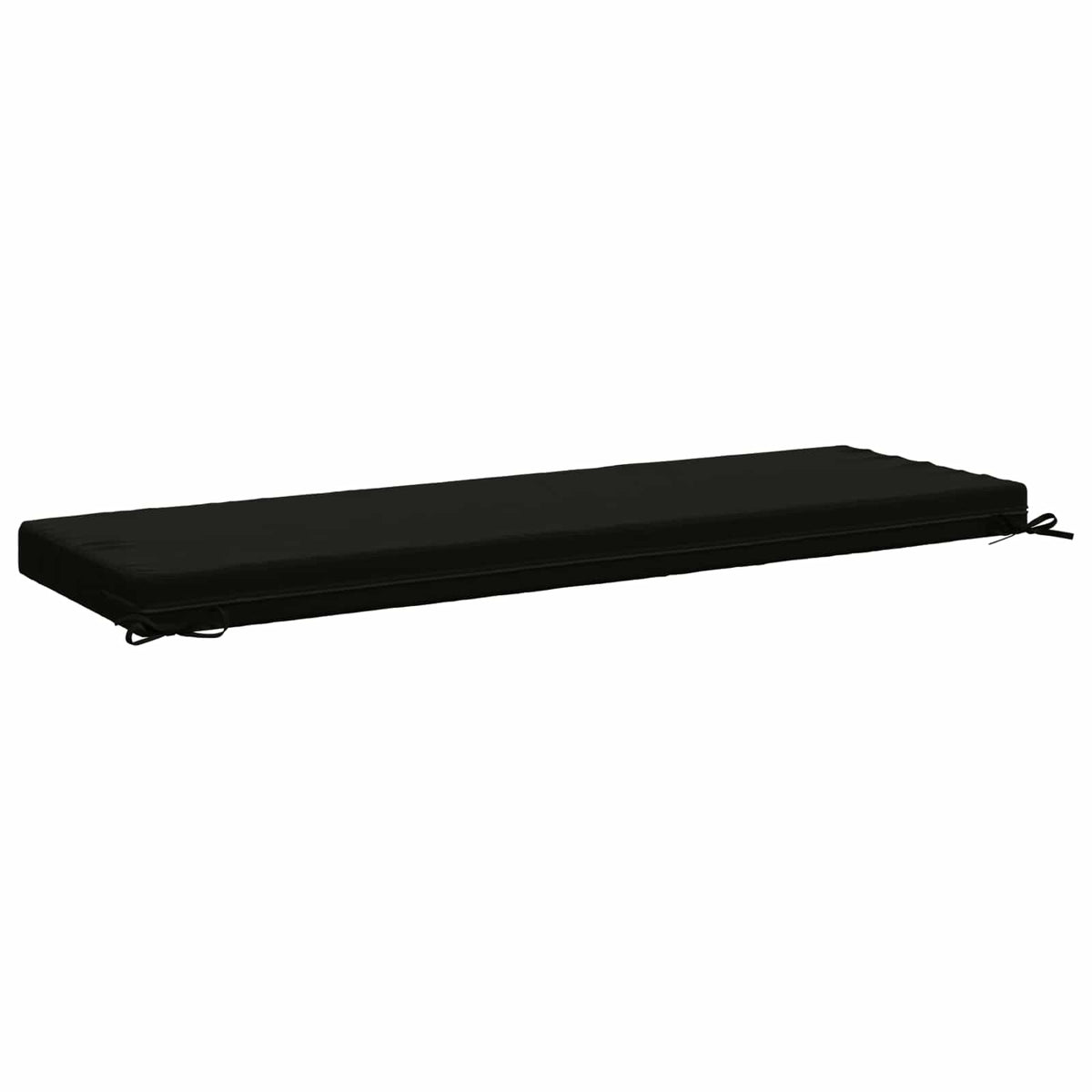 vidaXL 2-Piece Bench Cushions SOEST 2 pcs 100% Polyester Black 6