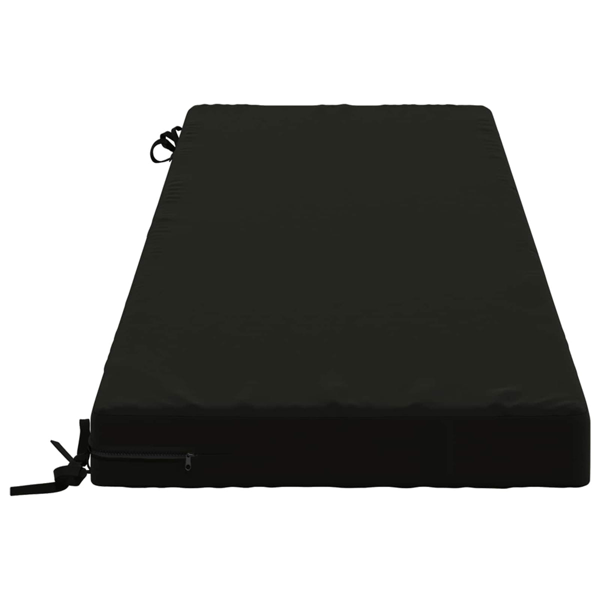 vidaXL 2-Piece Bench Cushions SOEST 2 pcs 100% Polyester Black 5