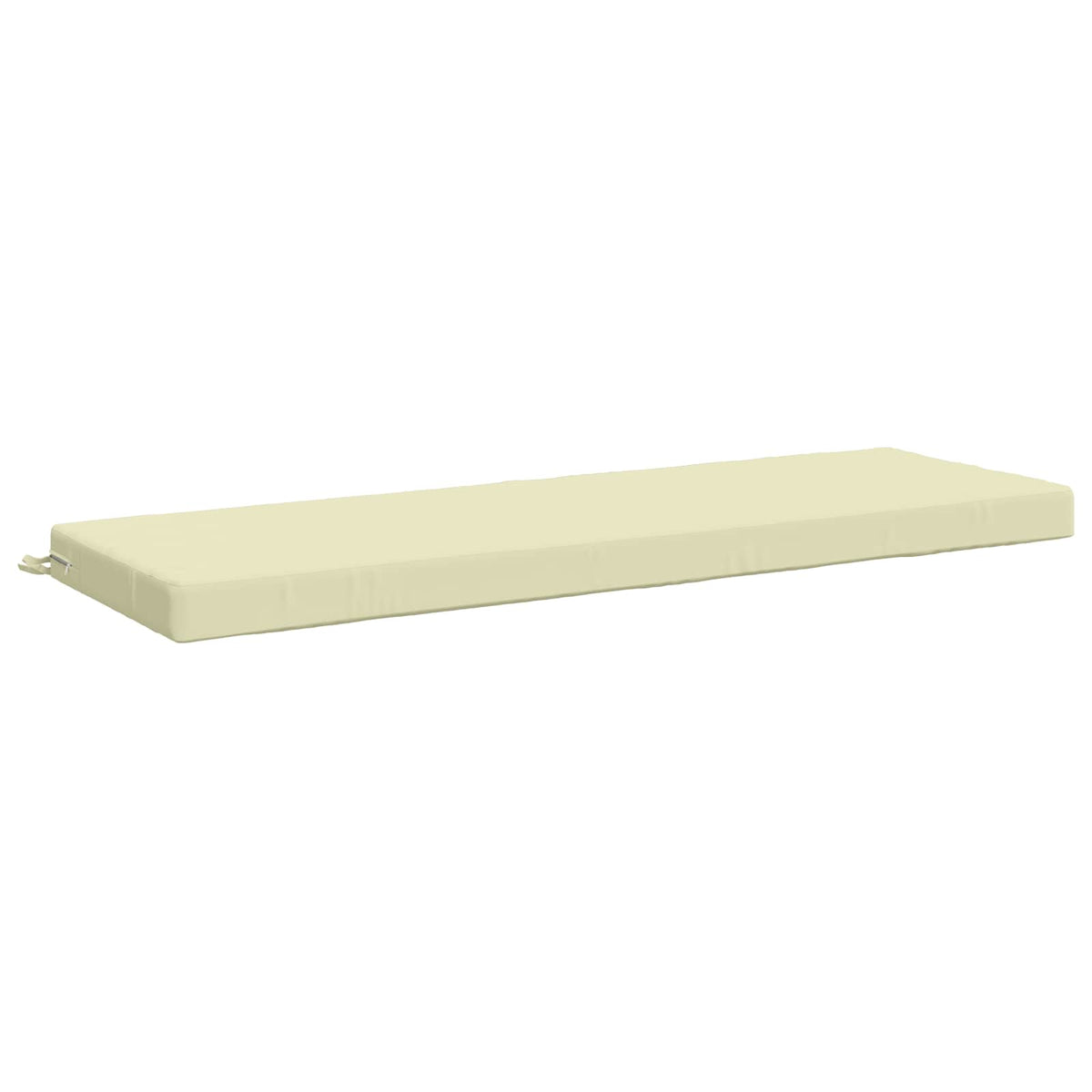 vidaXL 2-Piece Bench Cushions SOEST 2 pcs 100% Polyester Cream 4