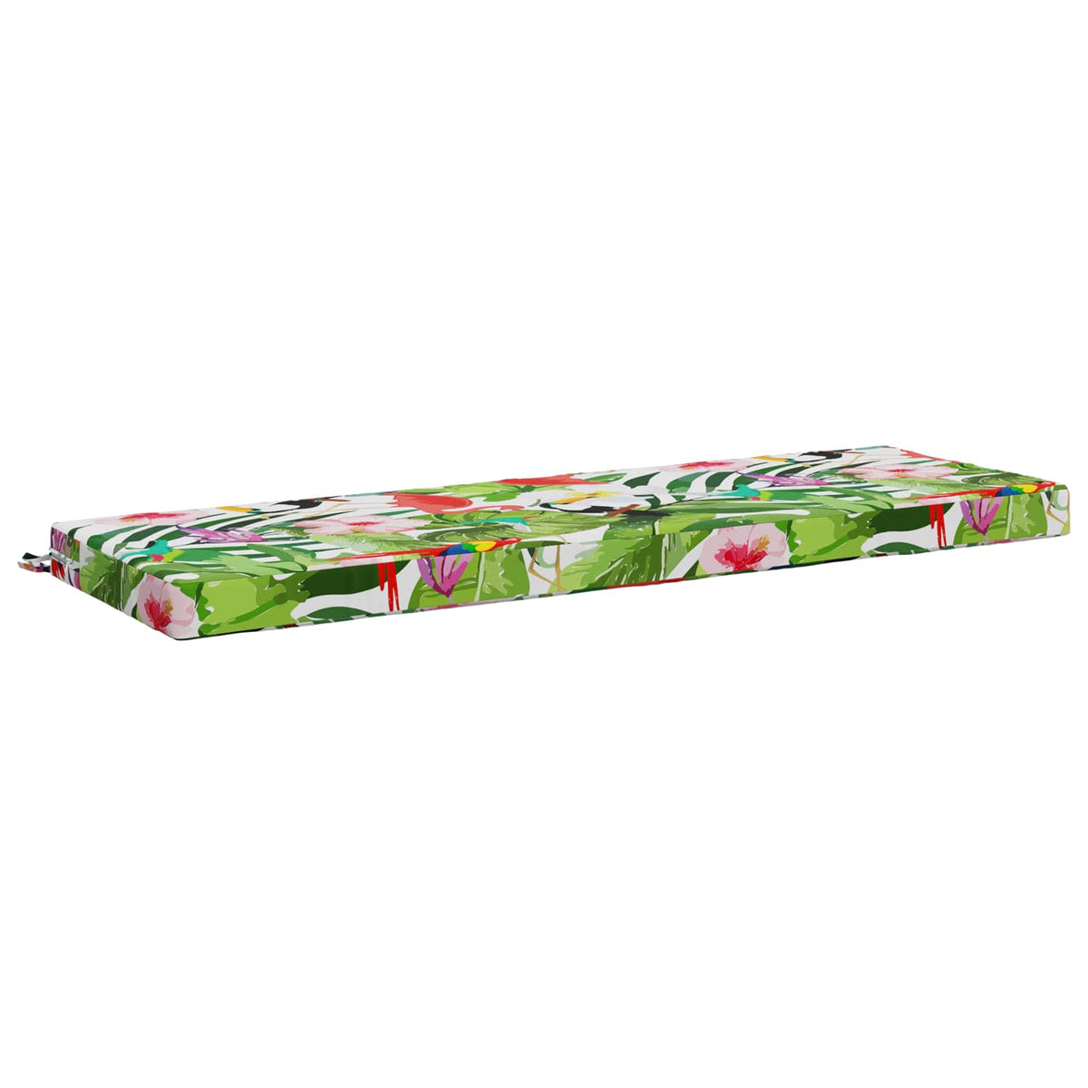 vidaXL 2-Piece Bench Cushions SOEST 2 pcs 100% Polyester Multicolour 4