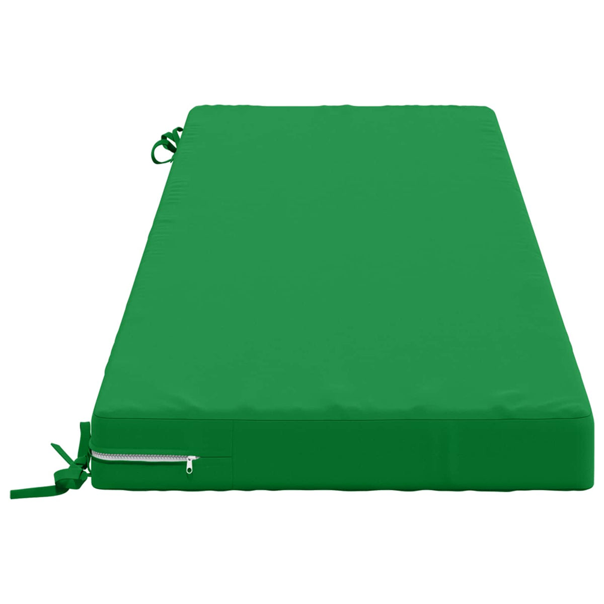 vidaXL 2-Piece Bench Cushions SOEST 2 pcs 100% Polyester Green 5