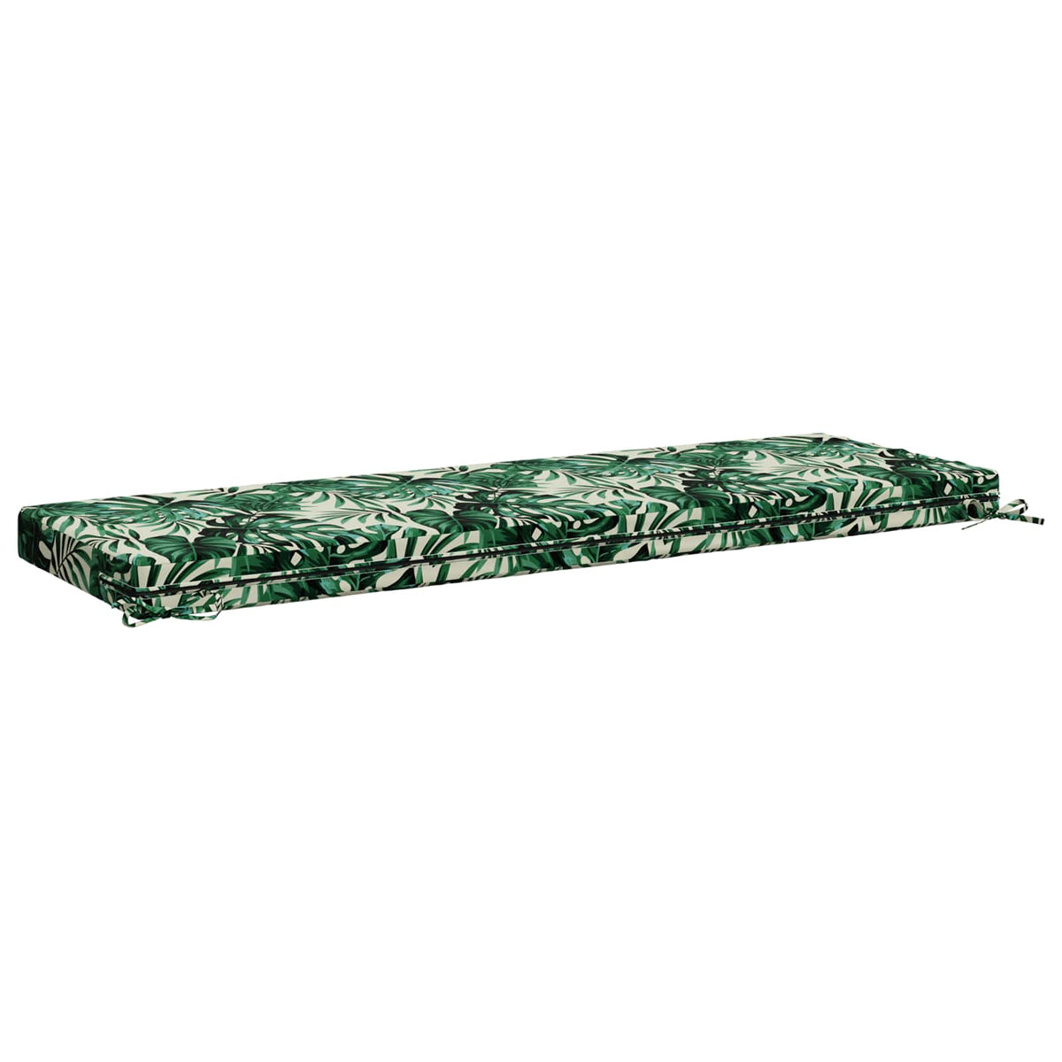 vidaXL 2-Piece Bench Cushions SOEST 2 pcs 100% Polyester Leaf Pattern 6