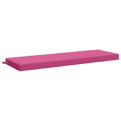 vidaXL 2-Piece Bench Cushions SOEST 2 pcs 100% Polyester Pink 4