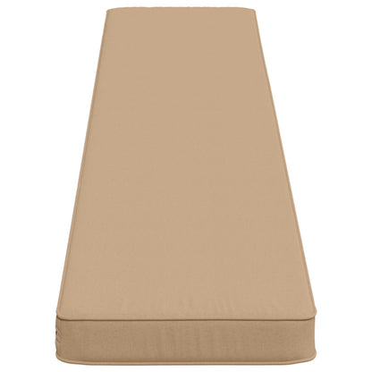 2-Piece Bench Cushions VUGHT 2 pcs 100% Polyester Sand