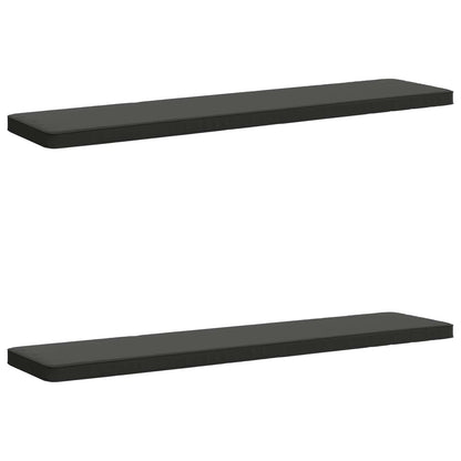 vidaXL 2-Piece Bench Cushions VUGHT 2 pcs 100% Polyester Anthracite 2