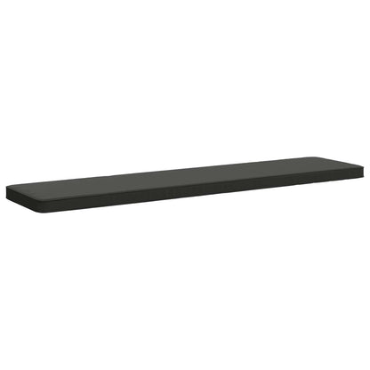 vidaXL 2-Piece Bench Cushions VUGHT 2 pcs 100% Polyester Anthracite 4