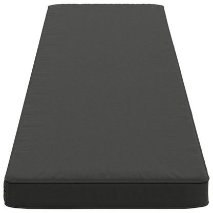 vidaXL 2-Piece Bench Cushions VUGHT 2 pcs 100% Polyester Anthracite 5