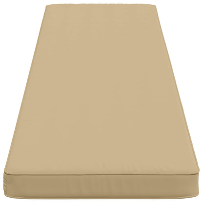 vidaXL 2-Piece Bench Cushions VUGHT 2 pcs 100% Polyester Beige 5