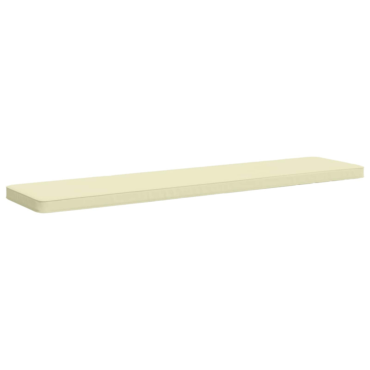 vidaXL 2-Piece Bench Cushions VUGHT 2 pcs 100% Polyester Cream 4