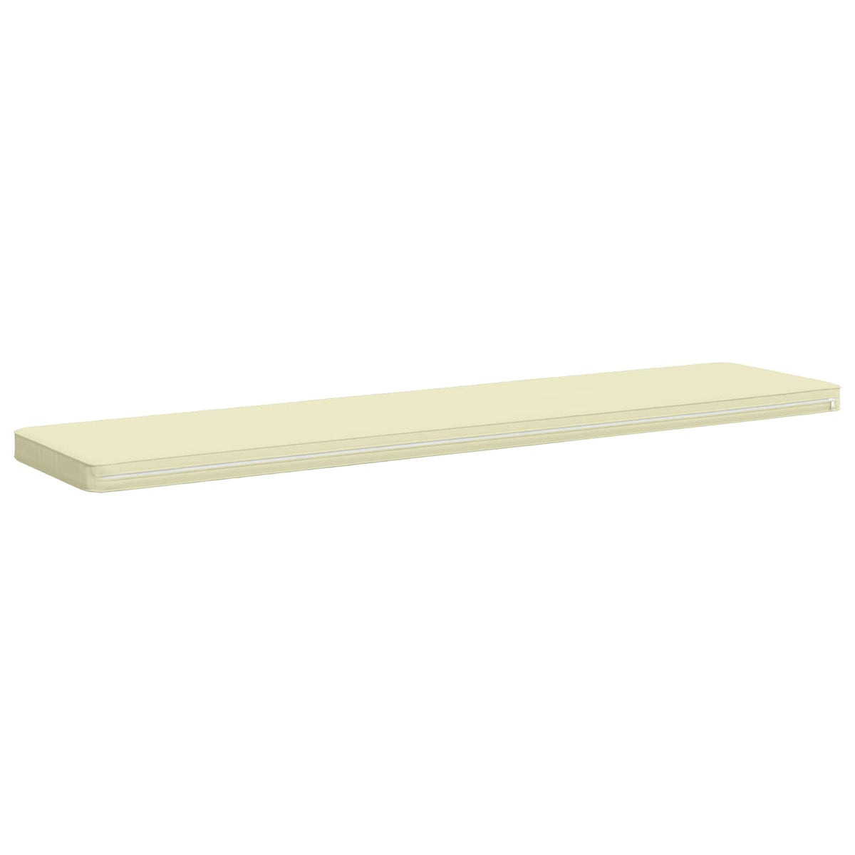 vidaXL 2-Piece Bench Cushions VUGHT 2 pcs 100% Polyester Cream 6