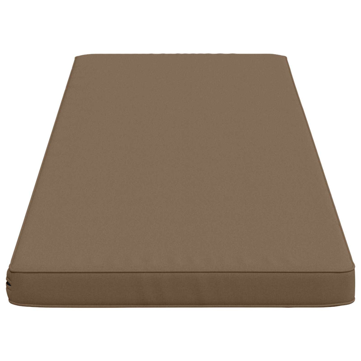 vidaXL 2-Piece Bench Cushions VUGHT 2 pcs 100% Polyester Taupe 5