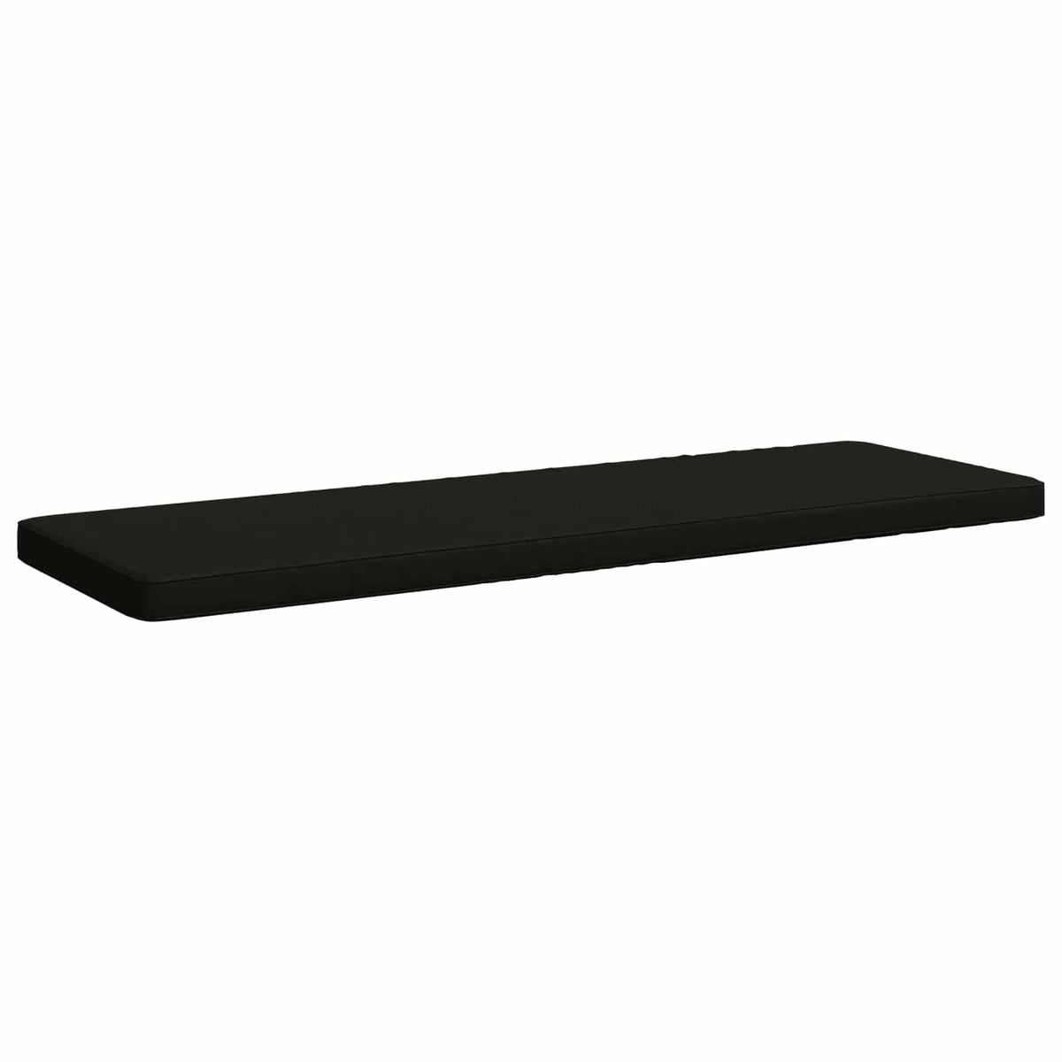 vidaXL 2-Piece Bench Cushions VUGHT 2 pcs 100% Polyester Black 4