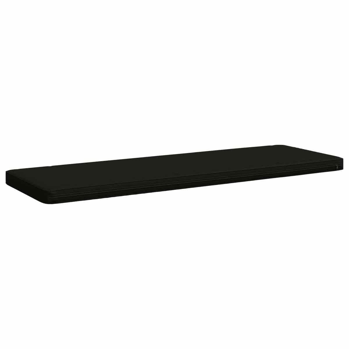 vidaXL 2-Piece Bench Cushions VUGHT 2 pcs 100% Polyester Black 6