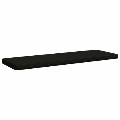 vidaXL 2-Piece Bench Cushions VUGHT 2 pcs 100% Polyester Black 6
