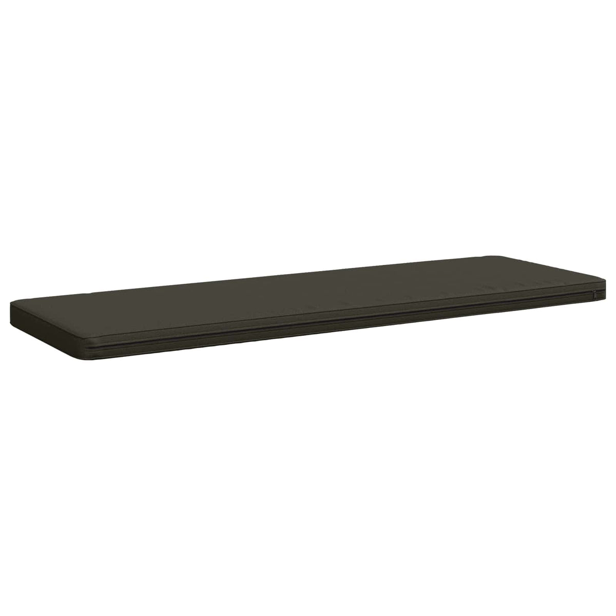 vidaXL 2-Piece Bench Cushions VUGHT 2 pcs 100% Polyester Anthracite 6