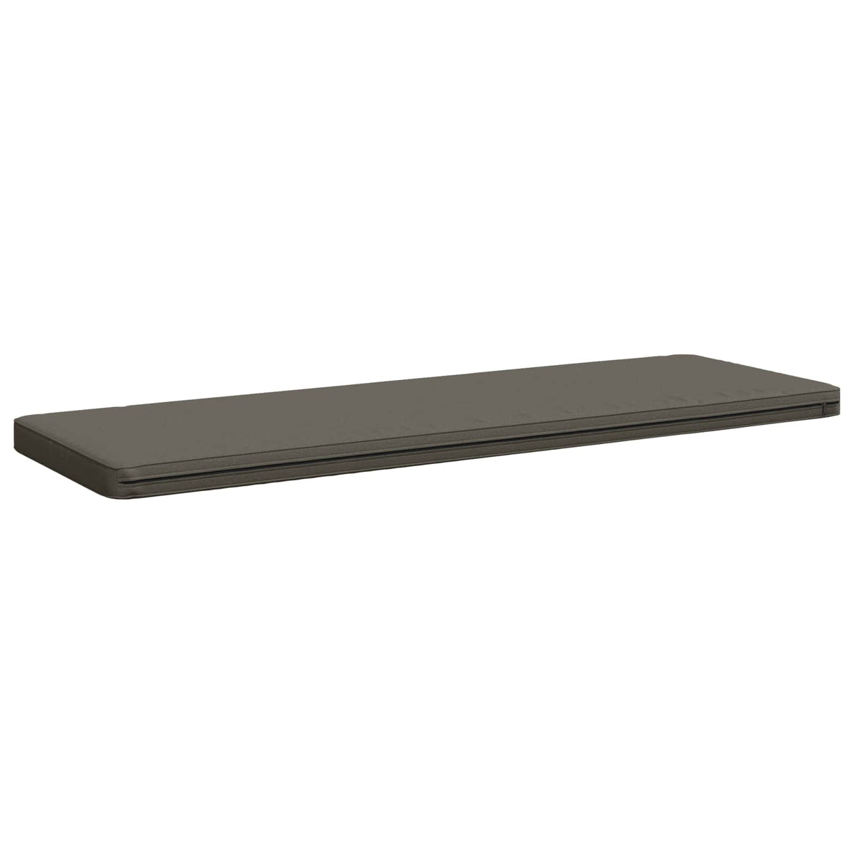 vidaXL 2-Piece Bench Cushions VUGHT 2 pcs 100% Polyester Grey 6