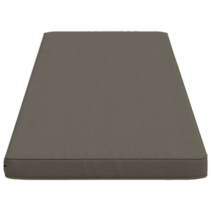 vidaXL 2-Piece Bench Cushions VUGHT 2 pcs 100% Polyester Grey 5