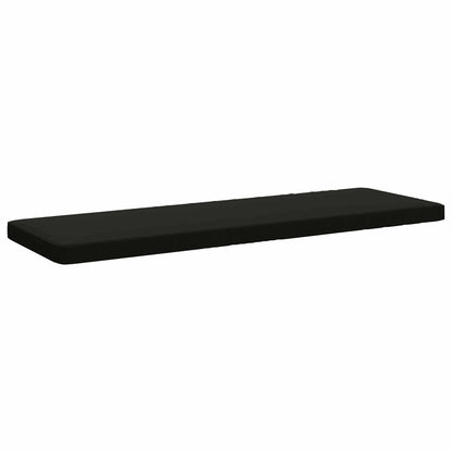 vidaXL 2-Piece Bench Cushions VUGHT 2 pcs 100% Polyester Black 4
