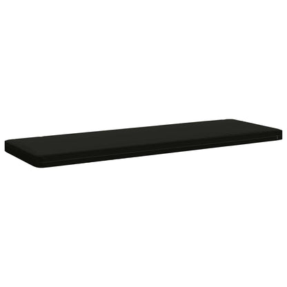 vidaXL 2-Piece Bench Cushions VUGHT 2 pcs 100% Polyester Black 6